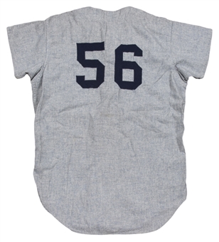 1968 Jim Bouton Game Used New York Yankees Road Jersey (Bouton LOA)